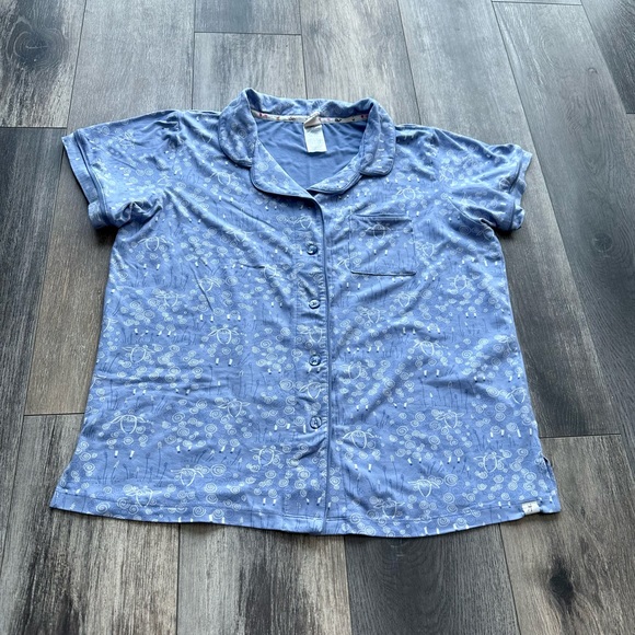 munki munki Light Purple Sheep Pajamas Size XXL Short-sleeve Cozy - Picture 2 of 9